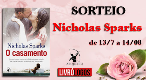 Sorteio Nicholas Sparks