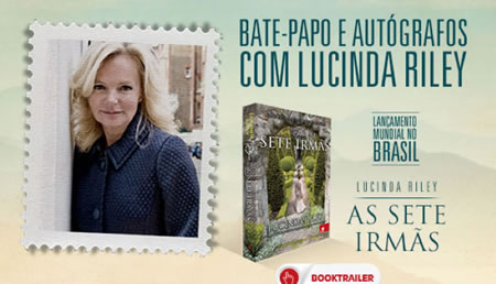 Lucinda Riley - Agenda de autógrafos da autora  - @Novo_Conceito