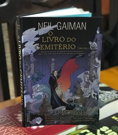 Neil Gaiman - O livro do cemitério - volume1 @editorarocco #resenha